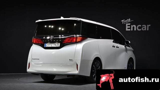 Toyota Alphard Alphad 4th Generation 2023 года - вид 2