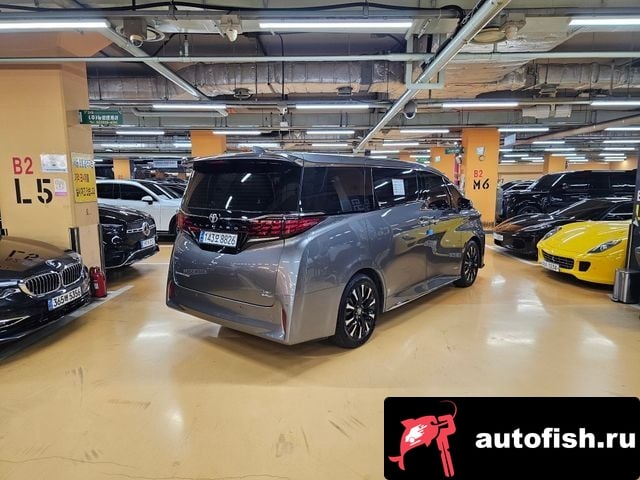 Toyota Alphard Alphad 4th Generation 2023 года - вид 4