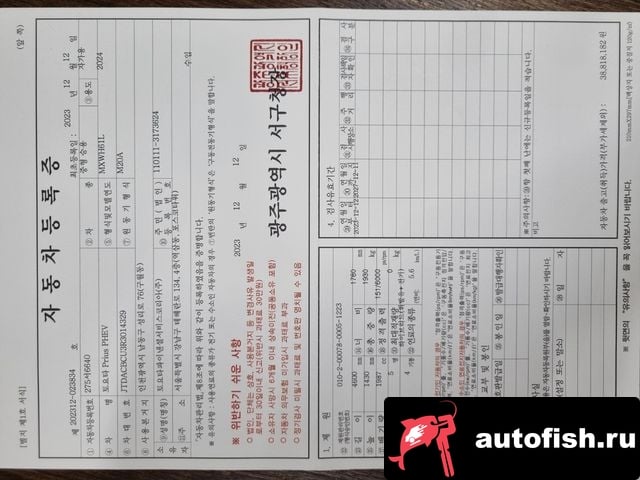 Toyota Prius Prius 5th Generation 2023 года - вид 20