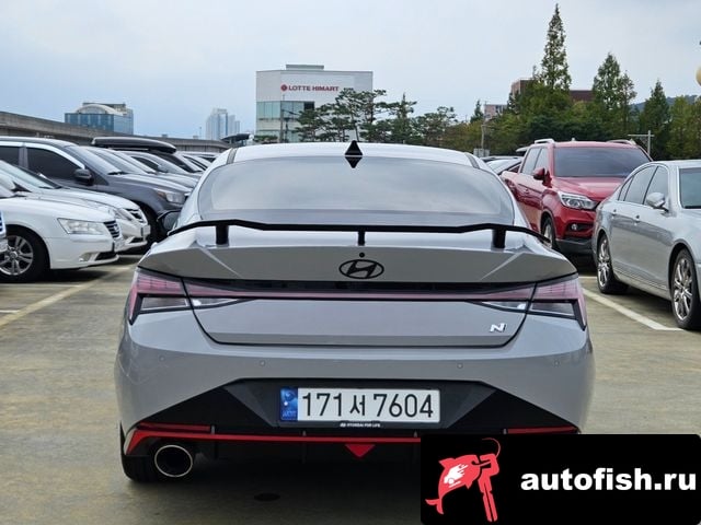 Hyundai AVANTE Avante (CN7) 2022 года - вид 4