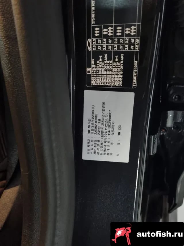 BMW 5-Series 5 Series (G30) 2023 года - вид 20