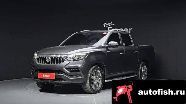 KG Mobility (Ssangyong) Rexton Rexton Sports Cannes 2020 года - автомобиль из Южной Кореи