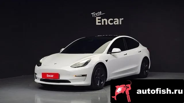 Tesla Model 3 Model 3 2022 года - автомобиль из Южной Кореи