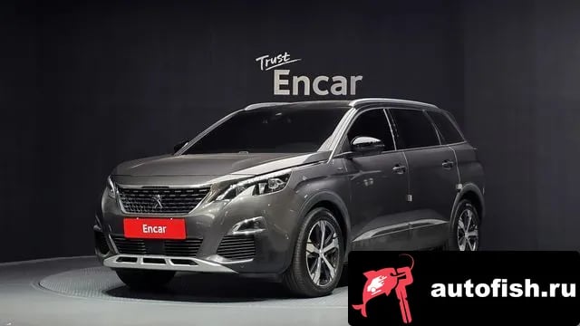 Peugeot 5008 5008 second generation 2019 года - вид 1