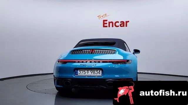 Porsche 911 911 (992) 2020 года - вид 4