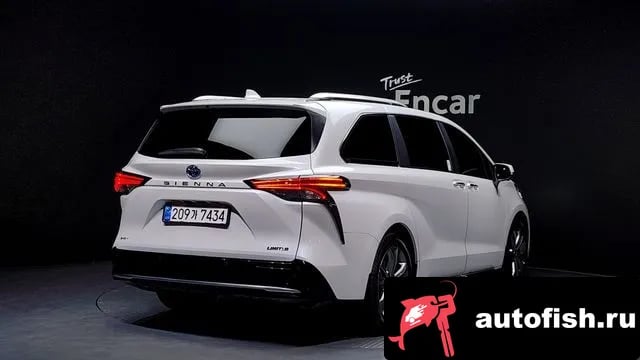 Toyota Sienna Siena 4th Generation 2025 года - вид 2