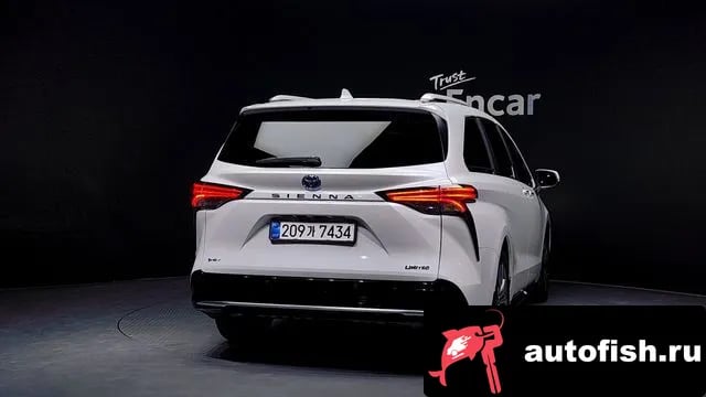 Toyota Sienna Siena 4th Generation 2025 года - вид 4