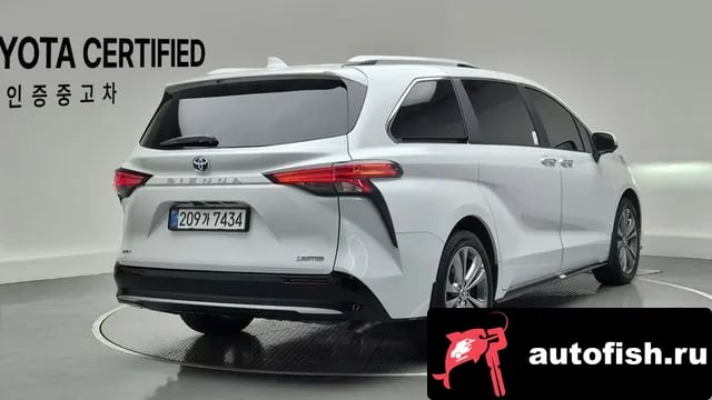 Toyota Sienna Siena 4th Generation 2025 года - вид 2
