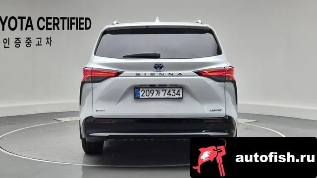 Toyota Sienna Siena 4th Generation 2025 года - вид 4