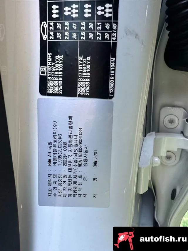 BMW 5-Series 5 Series (G30) 2022 года - вид 4