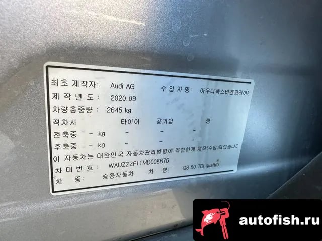 Audi Q8 Q8 (4M) 2021 года - похожие автомобили