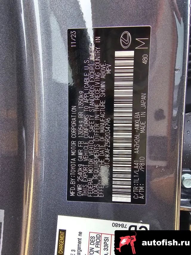 Lexus NX NX450h + 2nd generation 2023 года - похожие автомобили