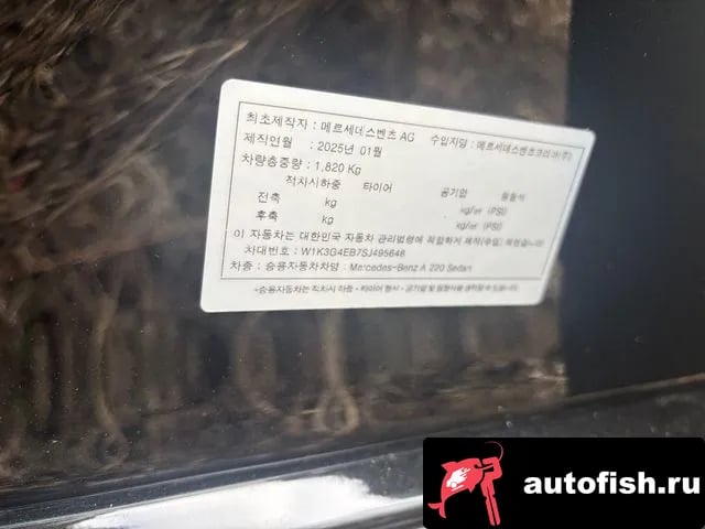 Mercedes-Benz A-Class A-Class W177 2025 года - вид 6