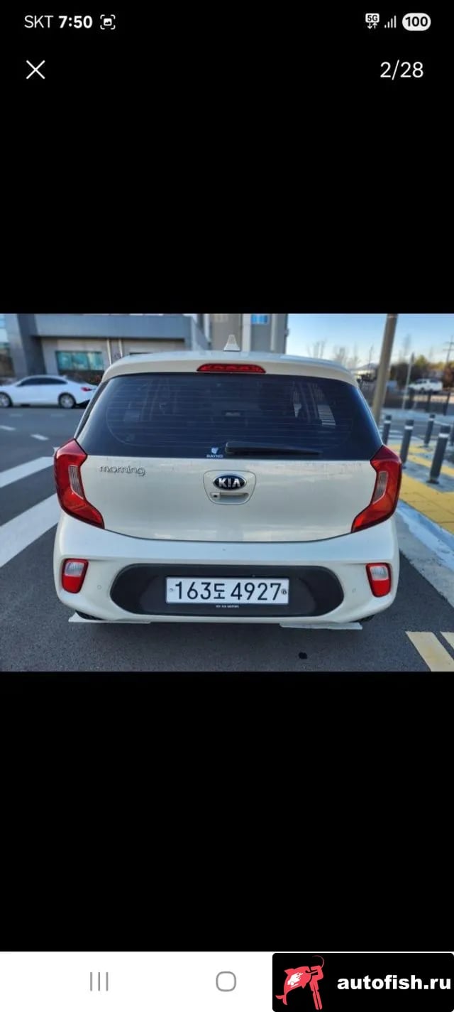 Kia morning All New Morning (JA) 2019 года - вид 2