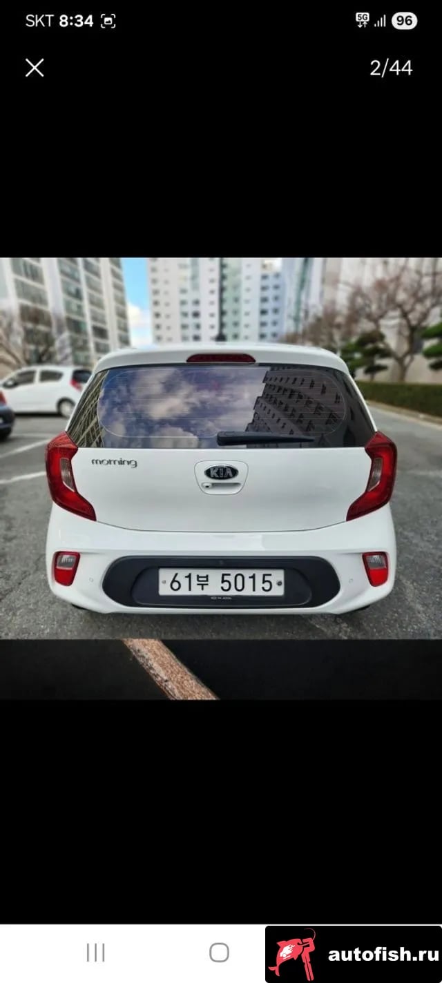 Kia morning All New Morning (JA) 2018 года - вид 2