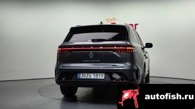 Renault Korea (Samsung) Grand Koleos Grand Coleos 2024 года - вид 4