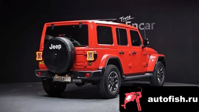 Jeep Wrangler Wrangler (JL) 2021 года - вид 2