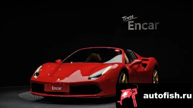 Ferrari 488 488 Spider 2019 года - автомобиль из Южной Кореи