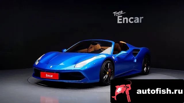 Ferrari 488 488 Spider 2018 года - автомобиль из Южной Кореи