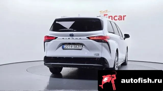 Toyota Sienna Siena 4th Generation 2022 года - вид 4