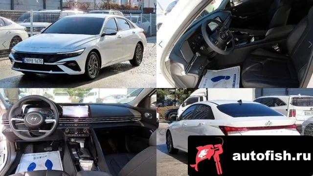 Hyundai AVANTE The New Avante Hybrid (CN7) 2025 года - автомобиль из Южной Кореи