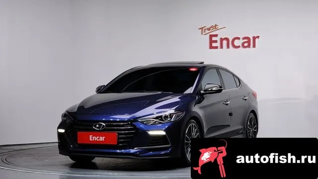 Hyundai AVANTE Avante AD 2018 года - автомобиль из Южной Кореи