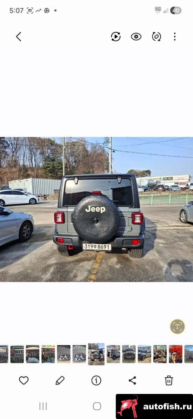 Jeep Wrangler Wrangler (JL) 2023 года - вид 4