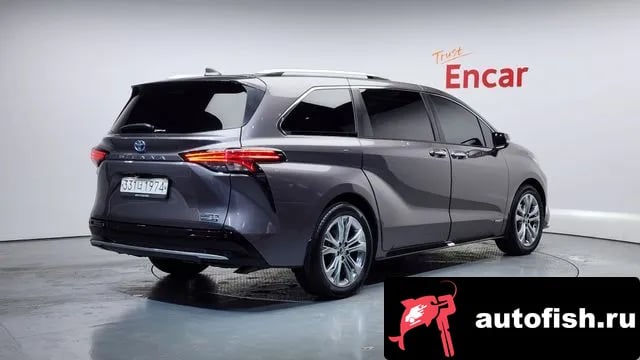 Toyota Sienna Siena 4th Generation 2021 года - вид 2