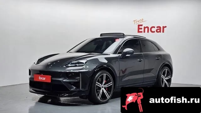 Porsche Macan Makan EV 2025 года - автомобиль из Южной Кореи