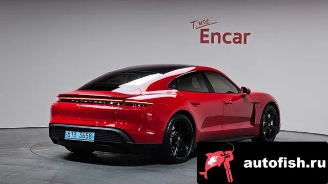 Porsche Taycan Taikan 2021 года - вид 1