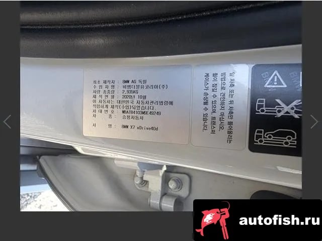 BMW X7 X7 (G07) 2020 года - вид 3