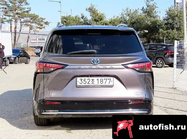 Toyota Sienna Siena 4th Generation 2021 года - вид 4
