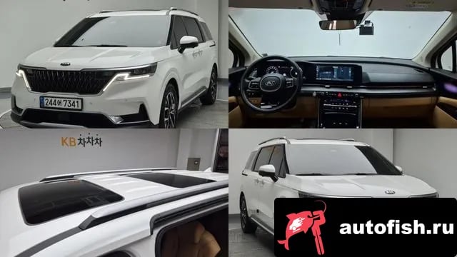 Kia Carnival Carnival 4th generation 2021 года - автомобиль из Южной Кореи