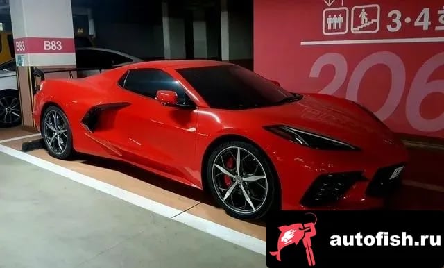  Corvette Corvette 2021 года - автомобиль из Южной Кореи