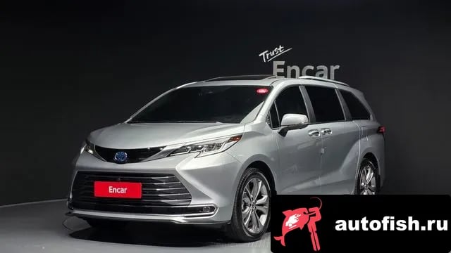 Toyota Sienna Siena 4th Generation 2025 года - вид 1