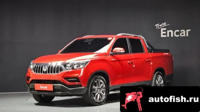 KG Mobility (Ssangyong) Rexton Rexton Sports Cannes 2020 года - автомобиль из Южной Кореи