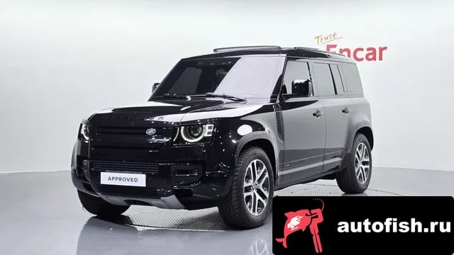 Land Rover Defender Bitdefender (L663) 2025 года - автомобиль из Южной Кореи