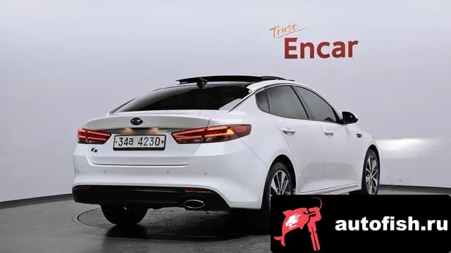 Kia K5 K5 second generation 2018 года - вид 2