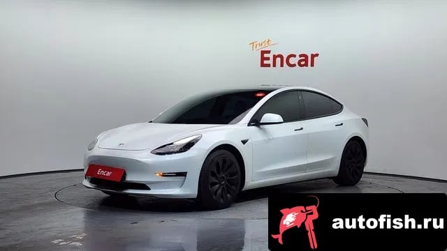 Tesla Model 3 Model 3 2021 года - автомобиль из Южной Кореи