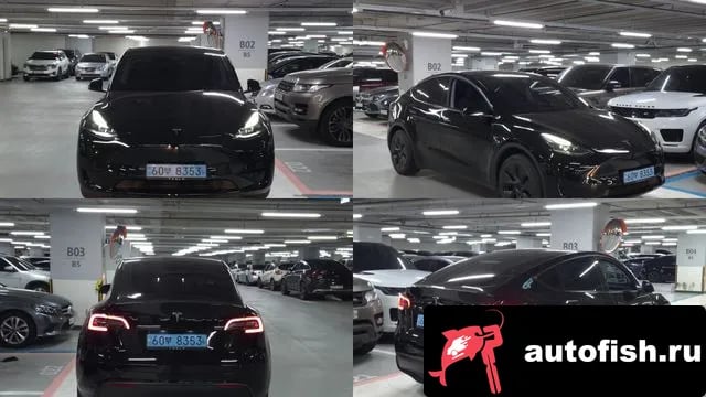 Tesla Model Y Model Y 2024 года - автомобиль из Южной Кореи