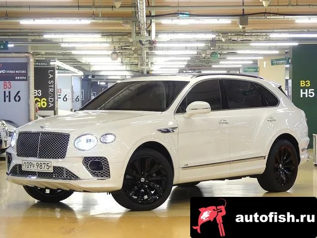 Bentley Bentayga Benteiga 2021 года - автомобиль из Южной Кореи