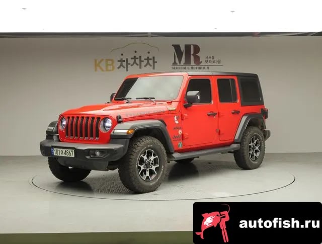 Jeep Wrangler Wrangler (JL) 2021 года - автомобиль из Южной Кореи