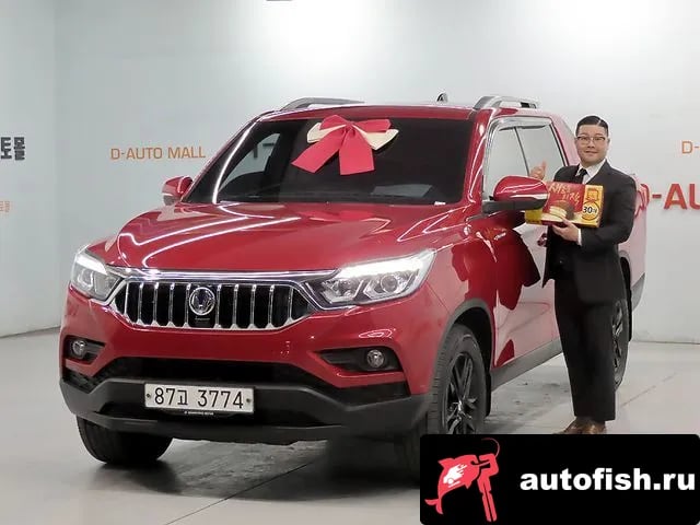 KG Mobility (Ssangyong) Rexton Rexton Sports Cannes 2019 года - вид 1