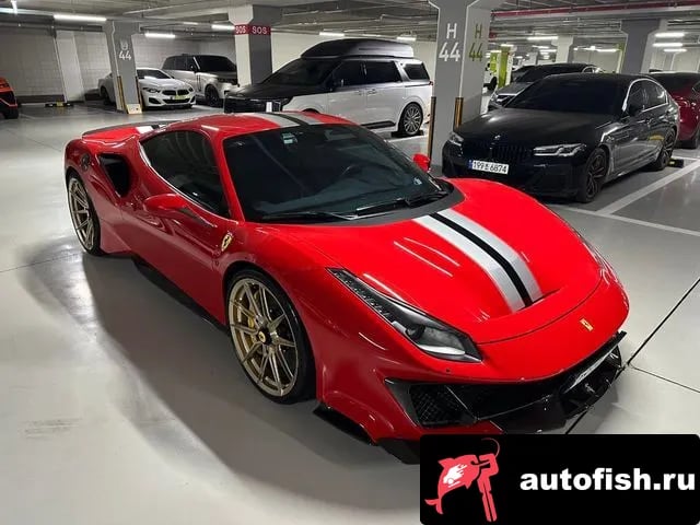 Ferrari 488 488 Pista 2019 года - автомобиль из Южной Кореи