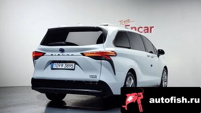 Toyota Sienna Siena 4th Generation 2023 года - вид 2
