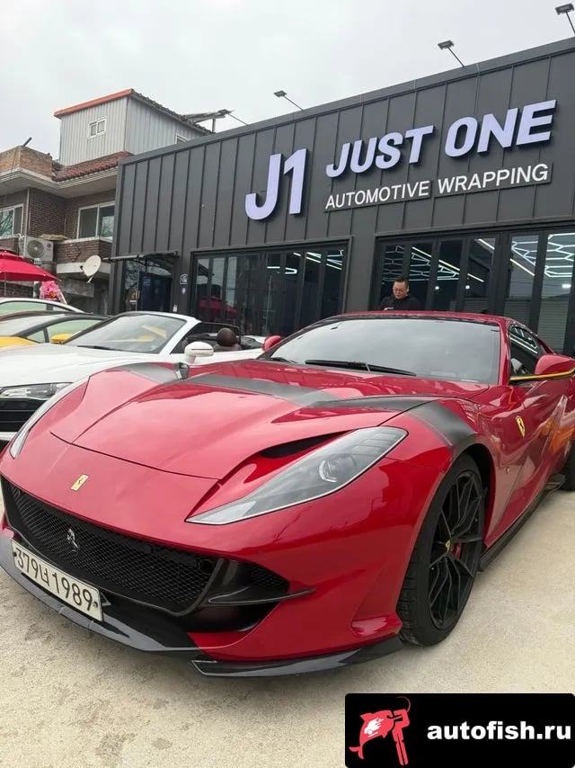 Ferrari 812 812 Superfast 2019 года - автомобиль из Южной Кореи