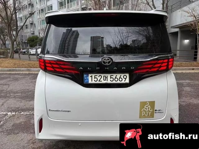 Toyota Alphard Alphad 4th Generation 2024 года - вид 2