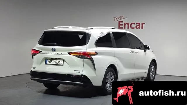 Toyota Sienna Siena 4th Generation 2021 года - вид 2