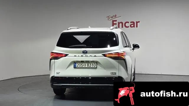 Toyota Sienna Siena 4th Generation 2021 года - вид 4