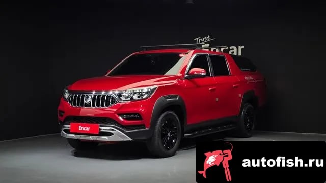 KG Mobility (Ssangyong) Rexton Rexton Sports Cannes 2020 года - автомобиль из Южной Кореи